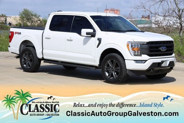 2023 Ford F-150 XL in Star White — front three-quarter view
