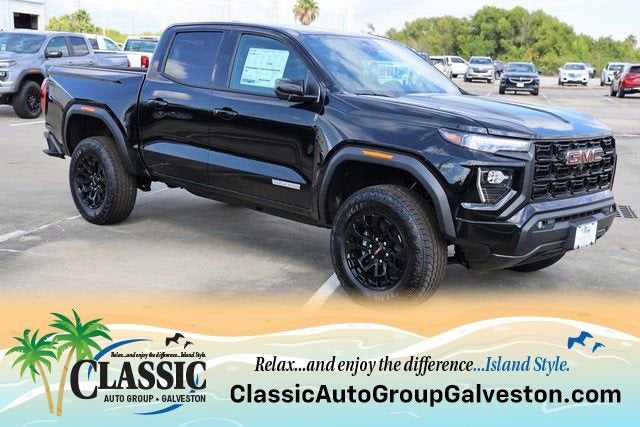 2026 GMC Canyon Elevation in Onyx Black — front three-quarter view