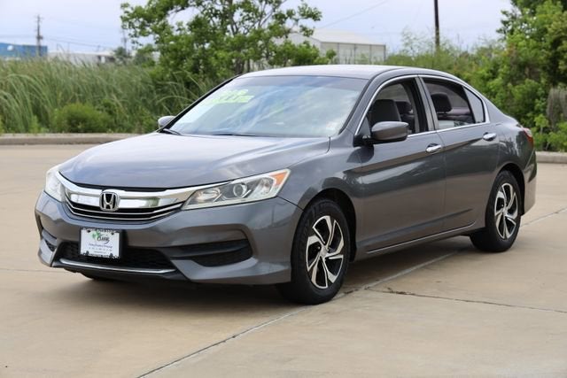 2016 Honda Accord Sedan — rear three-quarter view